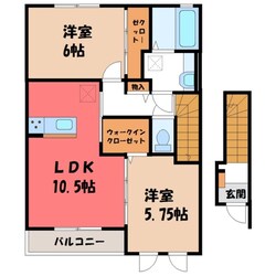 コスモソレイユの物件間取画像